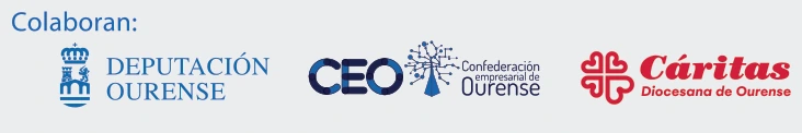 Colaboran Deputación de Ourense, CEO y Cáritas.
