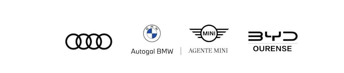 Audi, Autogal BMW, Agente MINI y BYD Ourense