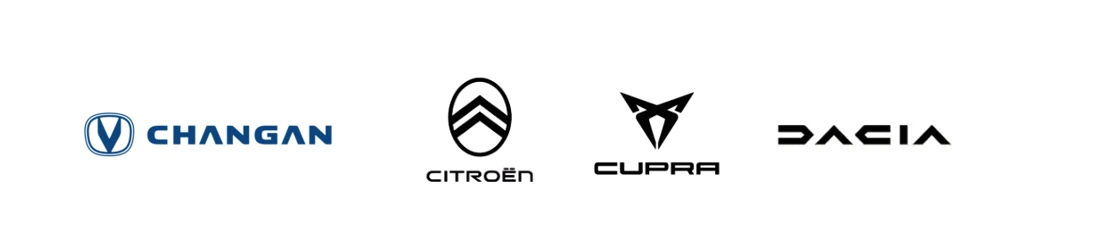 Changan, Citroën, Cupra y Dacia
